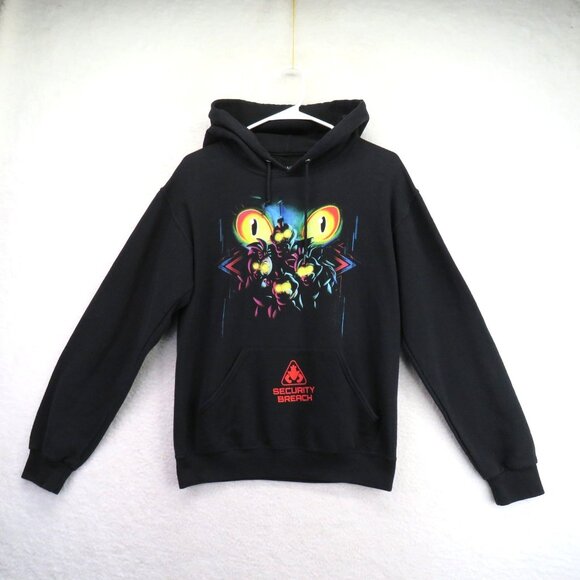 Five Nights at Freddy's Tops - Five Nights at Freddy's Hoodie Mens Small Security Breach Pullover Gamer 2023